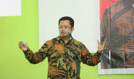 Wakil Ketua MPR Mahyudin menyampaikan Sosialisasi Empat Pilar.