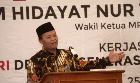 Wakil Ketua MPR RI Hidayat Nur Wahid.