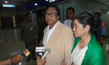 Wakil Ketua MPR tiba di bandara Halim Perdanakusumah, Senin (1/6)