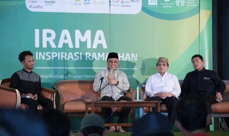  Wakil Ketua Umum Dewan Masjid Indonesia (DMI) Komjen Pol Syafruddin menghadiri acara Inspirasi Ramadhan di Masjid Salman, Bandung, Jumat (1/6).