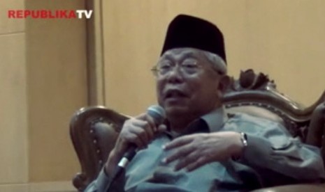 Wakil Ketua Umum Majelis Ulama Indonesia, KH Ma'ruf Amin 