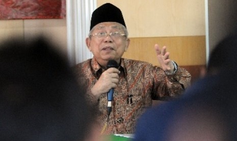 Wakil Ketua Umum MUI KH Ma'ruf Amin.