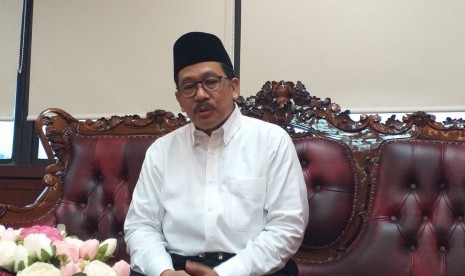  Ulama dan Ormas Islam Mitra Pembangunan Indonesia  . Foto:  Wakil Menteri Agama (Wamenag), KH Zainut Tauhid Sa