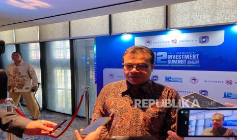 Wakil Menteri Komdigi, Nezar Patria dalam acara US-Investment Summit 2024 di kawasan Jakarta Pusat, Selasa (26/11/2024). 