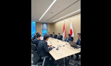 Wakil Menteri Luar Negeri Pahala Mansury menggelar pertemuan dengan PT Pertamina International Shipping (PIS) dan Nippon Yushen Kabushiki Kaisha (NYK)