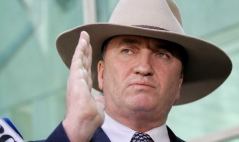 Wakil PM Australia Barnaby Joyce.