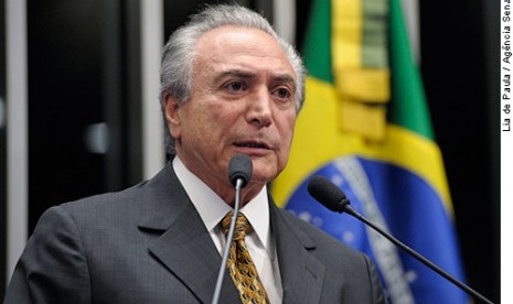 Wakil Presiden Brasil Michel Temer 