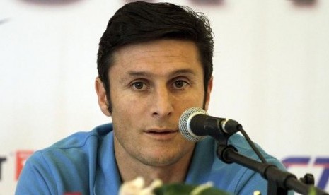 Wakil Presiden Inter, Javier Zanetti.