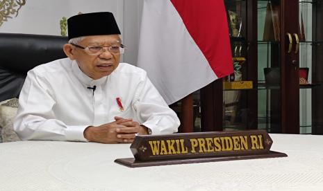 Wakil Presiden KH Ma'ruf Amin.