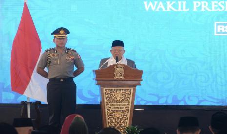 Wakil Presiden Maruf Amin.Wakil Presiden Maruf Amin mendorong penguatan kerja sama Indonesia dengan Bosnia Herzegovina di berbagai bidang, termasuk produk-produk halal. 