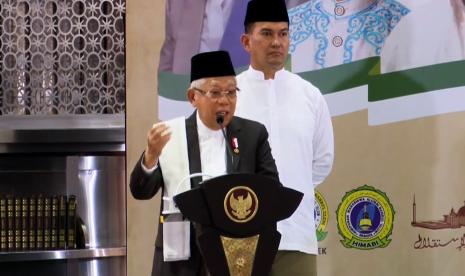 Wakil Presiden Maruf Amin sebut sebut pemerintah terus Perkuat infrastruktur ekosistem halal