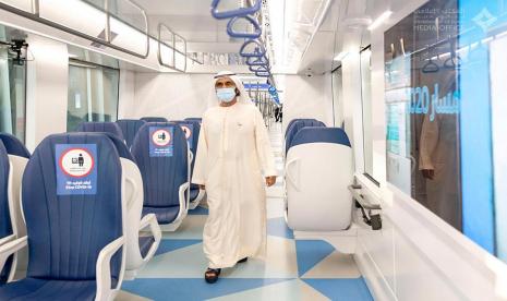 Penguasa Dubai Lantik Duta Besar UEA untuk Israel . Foto:     Wakil Presiden, Perdana Menteri Uni Emirat Arab (UEA), dan Penguasa Dubai, Sheikh Mohammed bin Rashid Al Maktoum telah meresmikan Dubai Metro 2020. 