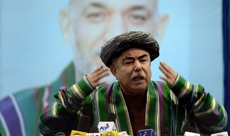 Wakil presiden pertama Afghanistan, Abdul Rashid Dostum