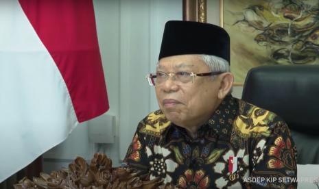 Wakil Presiden Republik Indonesia Maruf Amin.