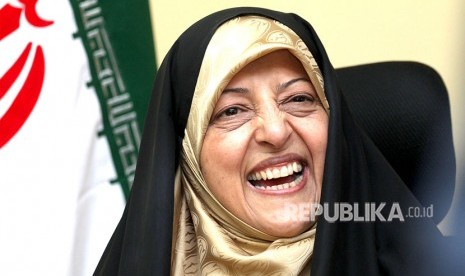 Iran's Vice President for Women and Family Affairs, Massoumeh Ebtekar.