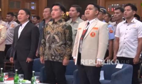 Wakil Presiden RI Gibran menghadiri Tanwir PP Pemuda Muhammadiyah di Hotel Aryaduta, Menteng, Jakarta, Kamis (21/11/2024).