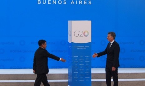 Wakil Presiden RI HM Jusuf Kalla menghadiri Konferensi Tingkat Tinggi (KTT) G20 yang berlangsung di Buenos Aires, Argentina  30 November hingga 1 Desember 2018.