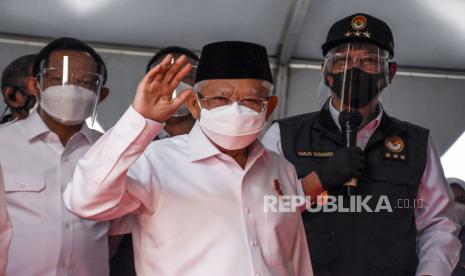 Wakil Presiden RI KH Ma'ruf Amin. Wapres berharap kerbau Moa dapat dipasok ke berbagai daerah.