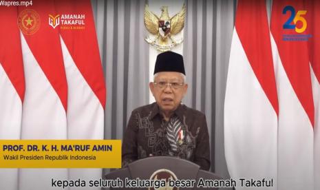 Wakil Presiden RI KH Maruf Amin 