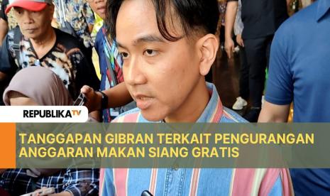 Wakil presiden terpilih Gibran Rakabuming Raka beri tanggapan terkait kabar pengurangan anggaran makan siang gratis dari Rp 15 ribu menjadi Rp 7.500, Kamis (18/7/2024).