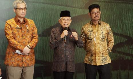 Wakil Presiden (Wapres) Republik Indonesia (RI) Maruf Amin mengapresiasi sekaligus mendorong upaya Kementerian Pertanian (Kementan) dalam mewujudkan pembangunan pertanian tahun 2023 yang mampu melahirkan sektor pangan yang kuat dan adaptif terhadap tantangan yang semakin beragam. Penguatan sektor pertanian diharapkan sekaligus mampu mengendalikan inflasi utamanya pangan guna menghadapi krisis pangan dunia. 