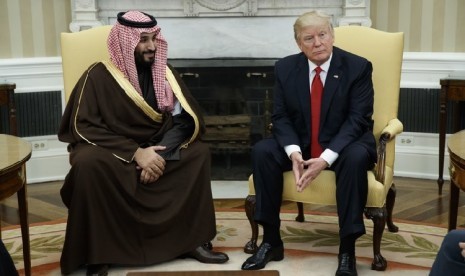 Wakil Putra Mahkota Kerajaan Arab Saudi Mohammed bin Salman bin Abdulaziz Al-Saud.