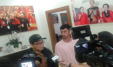 Wakil Sekretaris Kitas Rangga Gusman di Rumah Aspirasi Ganjar Pranowo Presiden 2024/Sekretariat Tim Koordinasi Relawan Pemenangan Pilpres 2024 DPP PDI Perjuangan (TKRPP), Jln. Pangeran Diponegoro No.72, Menteng, Jakarta Pusat, Sabtu (23/9/23).