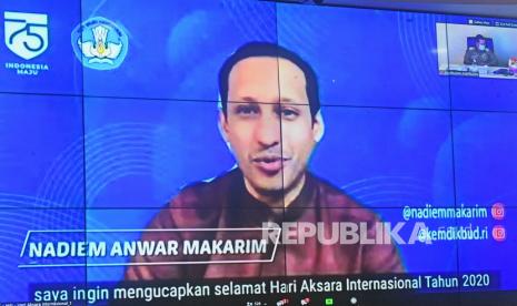  Menteri Pendidikan dan Kebudayaan Nadiem Makarim 