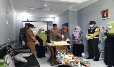 Wali Kota Sukabumi Achmad Fahmi menghadiri milad ke  6 RSUD Al Mulk, Selasa (19/1)