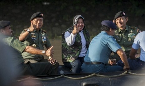 Wali Kota Surabaya Tri Rismaharini.