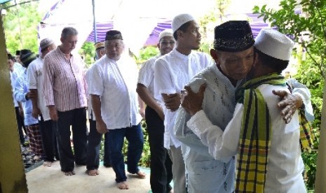 Walimatus safar yang diselenggarakan di rumah seorang calon jamaah haji.