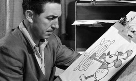 Walt Disney dan gambar Mickey Mouse