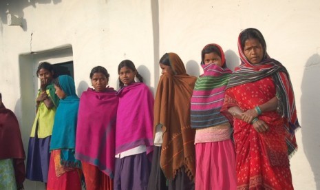 Wanita-wanita miskin di negara bagian Chhattisgarh, India