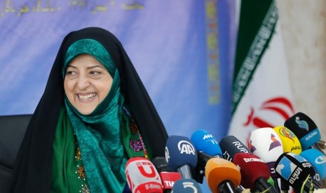 Wapres Iran untuk Urusan Wanita dan Keluarga, Masoumeh Ebtekar, positif terinfeksi Corona. Ilustrasi.