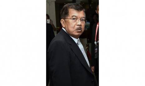 Wapres Jusuf Kalla. (ANTARA FOTO/Sigid Kurniawan)