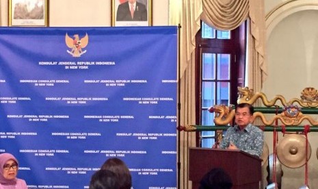 Wapres Jusuf Kalla di New York.