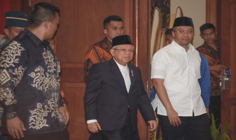 Wapres KH Ma'ruf Amin dan jajaran Kemenag di NTB.