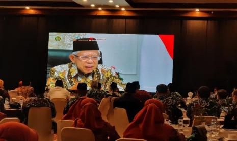 Dalam perhelatan AICIS 2021, Wapres KH Maruf Amin ingatkan pentingya peran ulama hadapi Covid-19