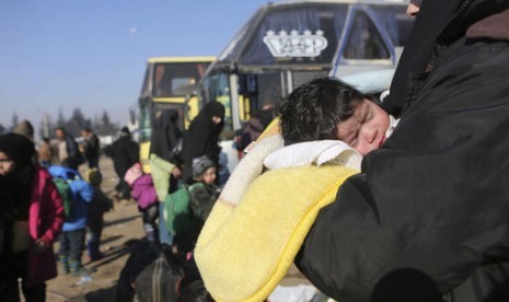 Idlib has been the destination of refugees from Allepo, Syria.