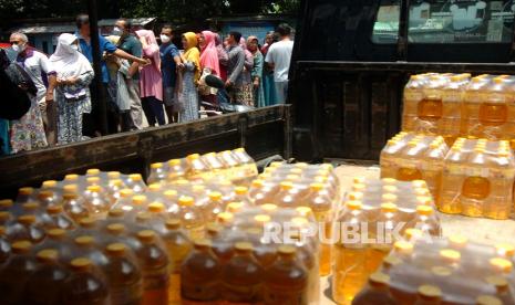 Pemkab Sidoarjo Gelontor 5 Ribu Liter Minyak Goreng Curah (ilustrasi).