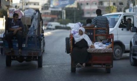 Warga Gaza tengah menikmati suasana tenang selama gencatan senjata antara Israel dan Hamas.