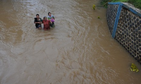 Banjir Jember, Jawa Timur. [Ilustrasi]