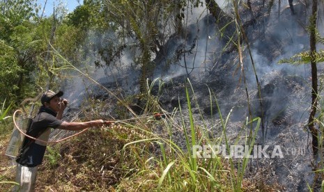 Siak menetapkan siaga kebakaran hutan lahan (karhutla) di tahun 2020.