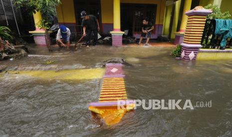 Hujan Lebat Dijadikan Penyebab Banjir di Tasikmalaya (ilustrasi).