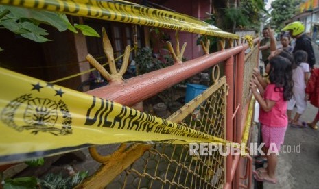 Kerangka yang diduga tulang belulang manusia ditemukan terduduk di sebuah sofa dalam sebuah rumah di Jalan Sukamenak Indah, Kecamatan Margahayu, Kabupaten Bandung (Ilustrasi rumah tempat kerangka manusia ditemukan)