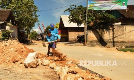 Program Betonisasi Kabupaten Sidoarjo Dimulai Mei 2021 (ilustrasi).