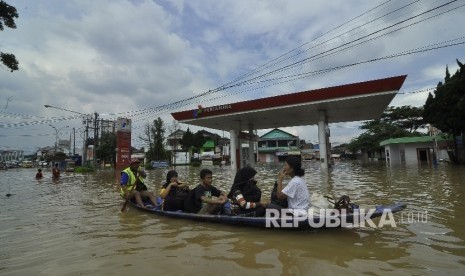 Ancaman banjir rob mengintai warga Pamekasan, BMPK Pamekasan pun mengeluarkan peringatan dini banjir rob (ilustrasi) 