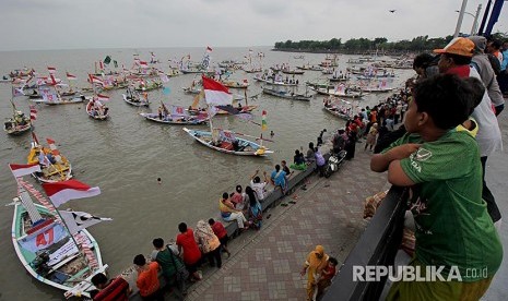 Pantai Kenjeran, Surabaya, Jawa Timur 