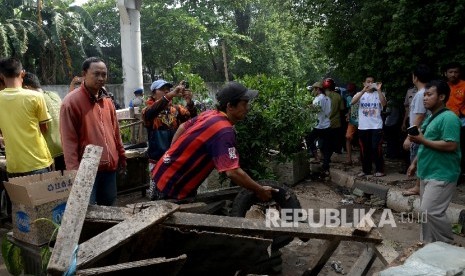 Warga RW 12 Kelurahan Manggarai, Kecamatan Tebet, Jakarta yang bakal terkena penggusuran. (ilustrasi).