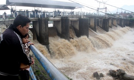 Bendung Katulampa di Kota Bogor, Jawa Barat